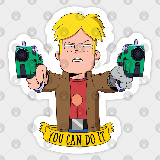 Gary Goodspeed Sticker by Plushism